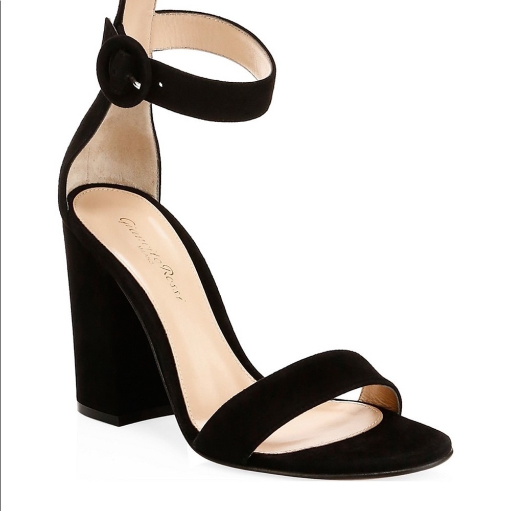Gianvito Rossi Portofino Suede Sandals